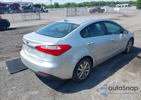 2014 Kia Forte Lx из США, поврежденный, VIN KNAFX4A67E5148900